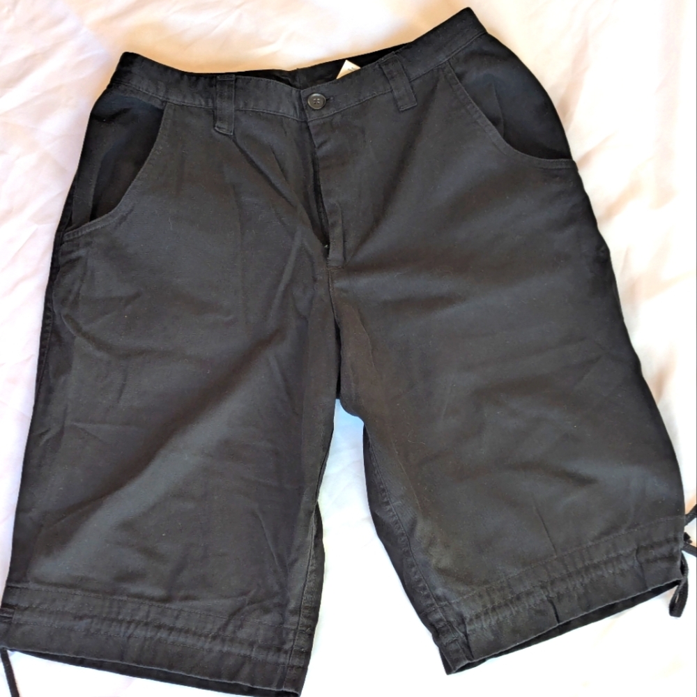 Ladies Black Casual Shorts